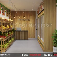 Thiết Kế Shop Hoa Quả Sạch - Pfruit - Anh Minh